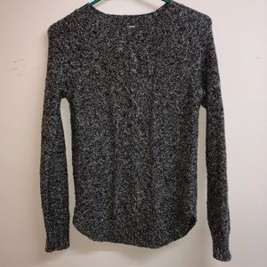 Women’s S SO (Kohl's) Black and White Knit Sweater